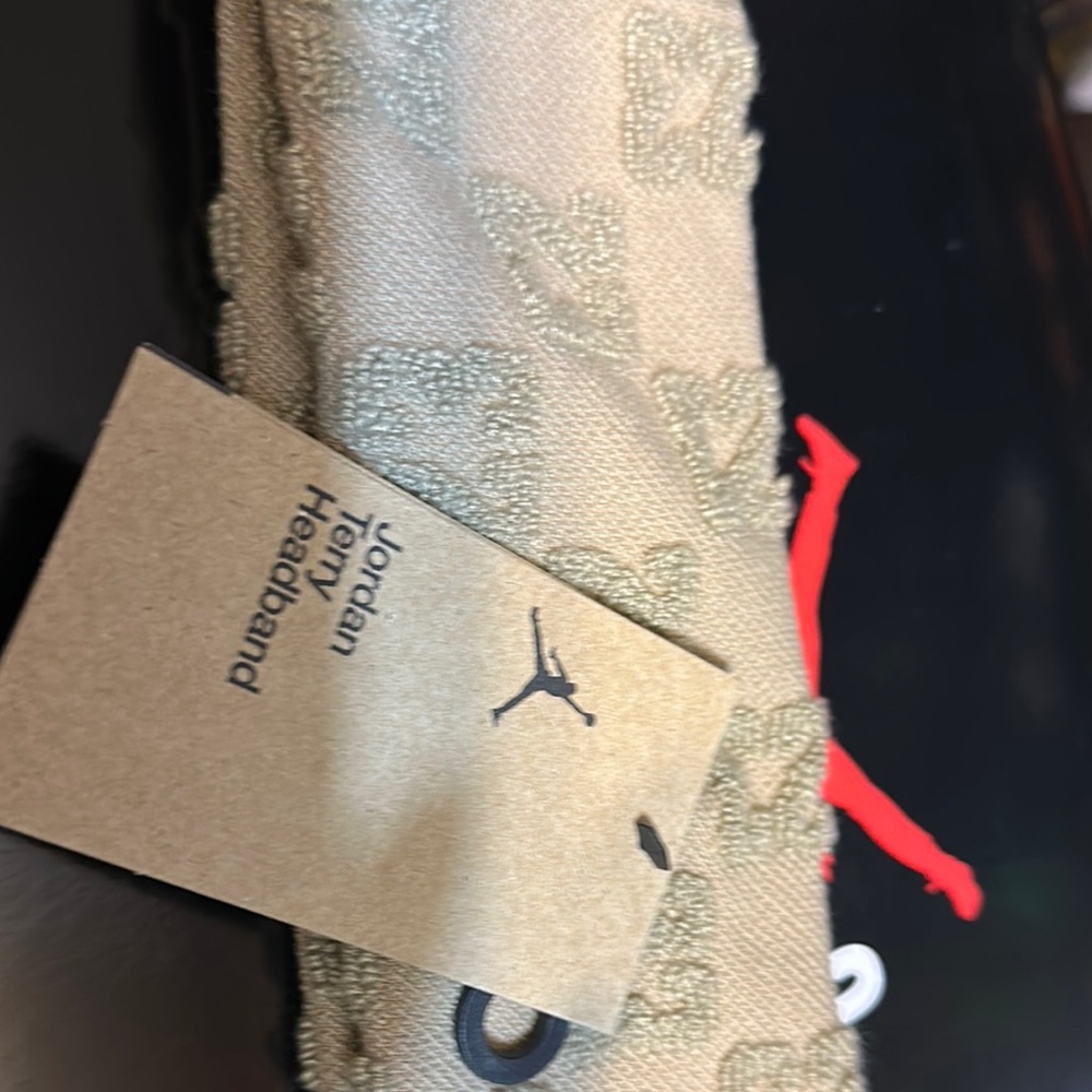 Jordan Terry Headband - Beige